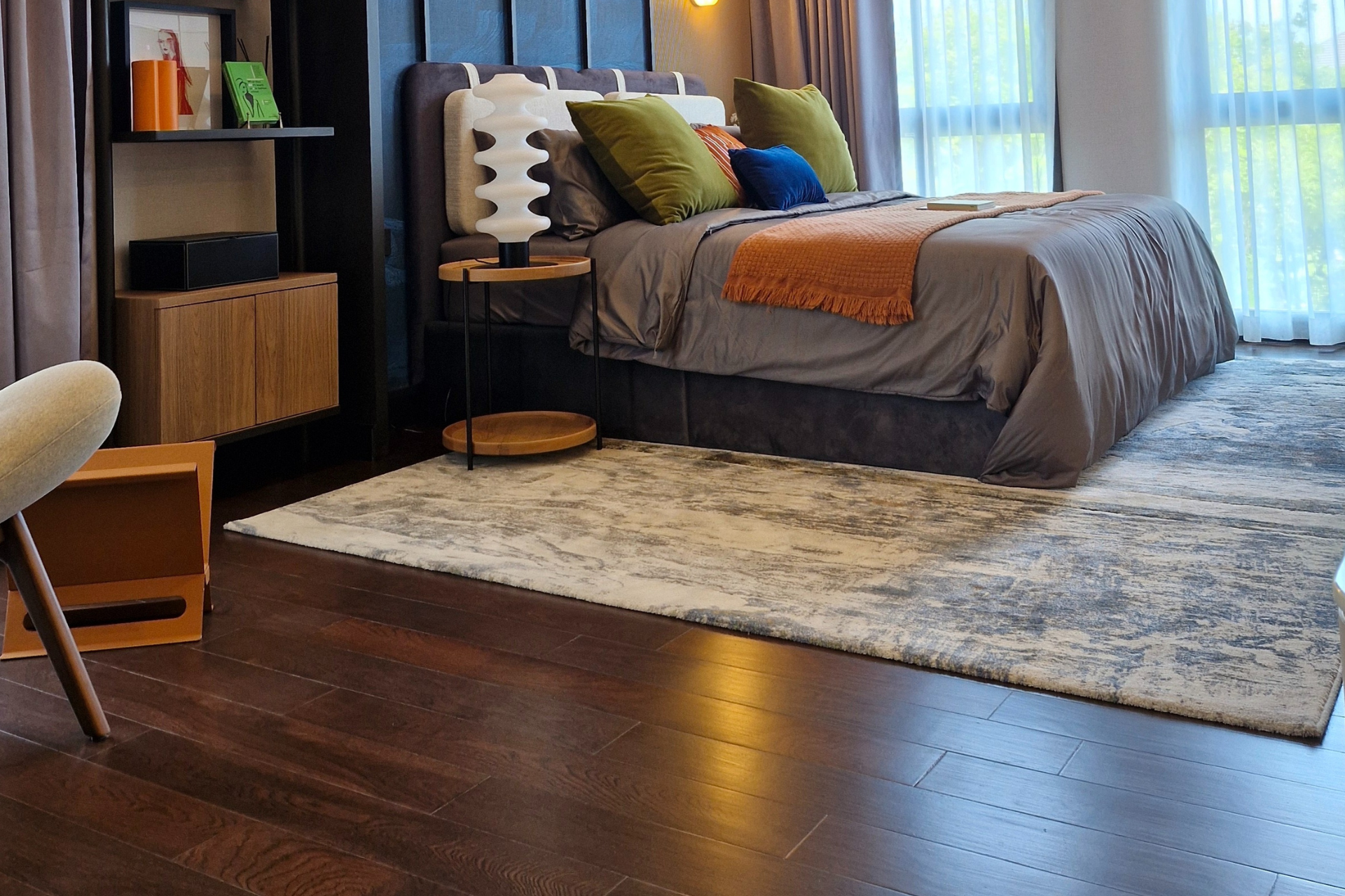 ผลงานพื้นไม้ 5